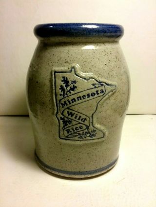 Vintage Crock Minnesota Wild Rice And Unique