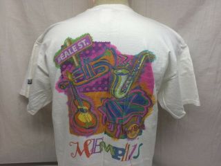 Hard Rock Cafe Beale St Memphis Large White T - Shirt Short Sleeve Music Hrc L
