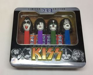 2012 Kiss Limited Edition Pez Still In Tin
