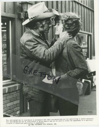 Robert Redford & Jane Fonda In Electric Horseman Rare Photo 2