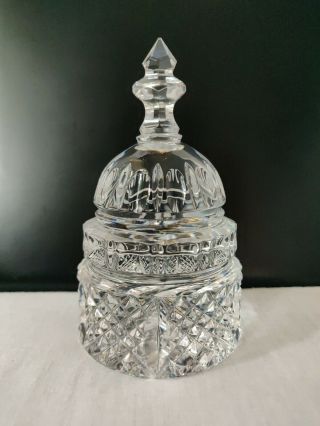 Waterford Crystal Us Capitol Building Ireland Made 5 1/2 " Dome Paperweight