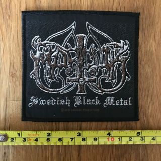 Marduk Uk Woven Embroidered Sew On Patch (2)