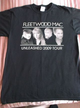 Fleetwood Mac 2009 Tour T - Shirt Black
