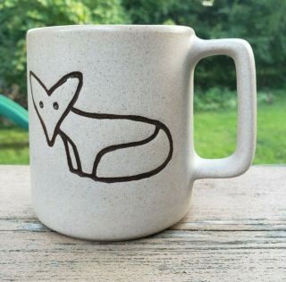 Pigeon Forge Pottery Cup / Mug - Stoneware - Fox Blue Interior