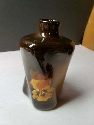Vintage Owens Pottery Miniature Vase Signed