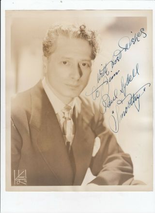 Early Television Dog Trainer Paul Sydell Signed Autographed 8x10 Glossy Photo