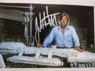John Dykstra Hand Signed Autograph 4x6 Photo - Star Wars Special Effects