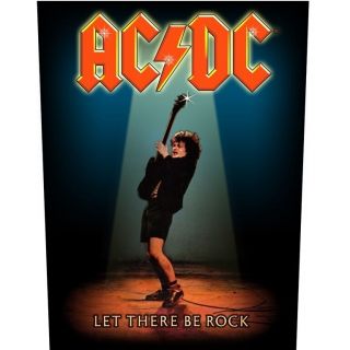 Ac/dc Let There Be Rock Back Patch Xlg