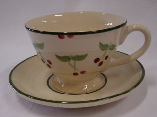 LAURA ASHLEY ' BERRIES ' CUP AND SAUCER 2
