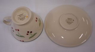 LAURA ASHLEY ' BERRIES ' CUP AND SAUCER 5