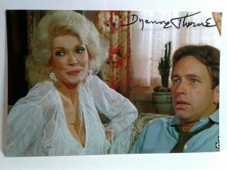 Dyanne Thorne Hand Signed Autograph 4x6 Photo With John Ritter - Real Men