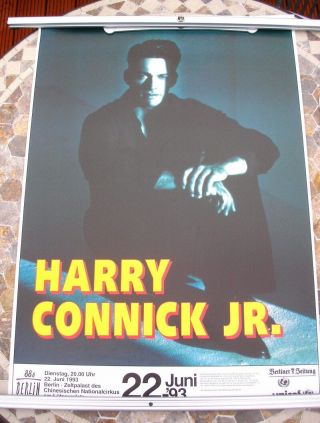 Harry Connick Jr 1993 Tour Poster 34 X 23