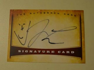 Jay Leno Autographed/signed Card