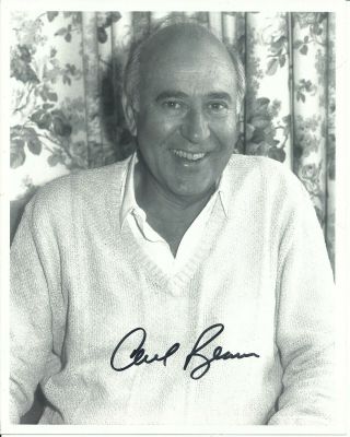 Carl Reiner Hand Signed Autographed Photo