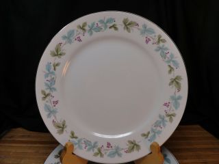Vintage Fine China,  Made In Japan,  Dinner Plates,  6701,  Set Of 4