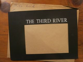 The Third River Hand Painted Title Card