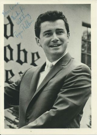 Regis Philbin 5 " X 7 " Vintage So Early Hand Signed Autographed Photo