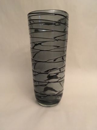 Murano Glass Vase,  One Of A Kind Hand Blown In Italy