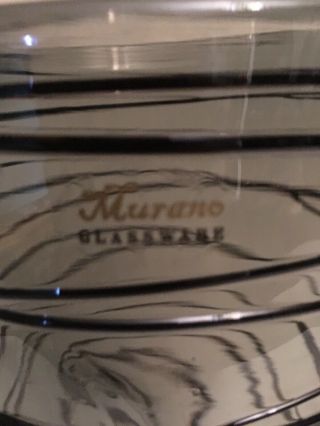 MURANO Glass Vase,  One Of A Kind Hand Blown In Italy 2