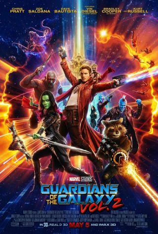 Guardians Of The Galaxy Vol 2 13x19 Movie Poster Ds Double Sided Avengers