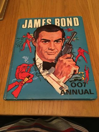 James Bond Annual From 1966 007 Sean Connery