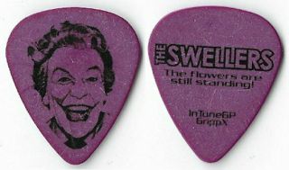 The Swellers Black/purple Tour Guitar Pick