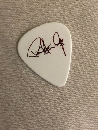 KISS Monster Tour Guitar Pick Paul Stanley Signed Red Foil 2012 Starchild Band 2