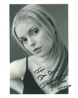 Izabella Miko Coyote Ugly Clash Of The Titans Hand Signed Autographed Photo
