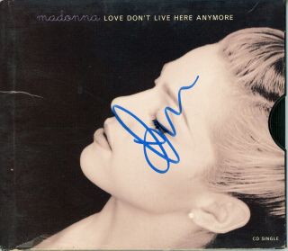 Madonna Signed Cd Single Love Don 