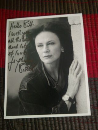 Jacqueline Bisset - The Deep - Film Stage Tv Actress.  Signed Photo 8 By 10.