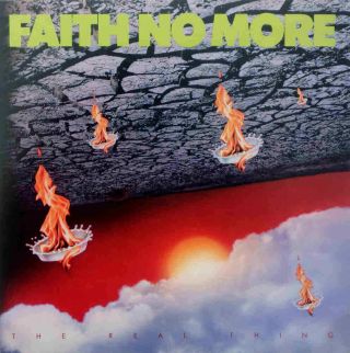 Faith No More " The Real Thing " 1989 Promo 12 X 12 Album Poster Flat