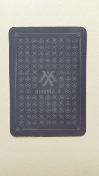 MONSTA X Shine Forever Album Official photocard Photo Card - Wonho (Type B) 2