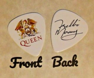 Queen Band Logo Freddie Signature Guitar Pick (v)