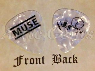 Muse Band Matt Bellamy Signature Logo Guitar Pick - (v)