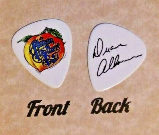 Allman Brothers Band Band Logo Duane Allman Signature Guitar Pick - (s)