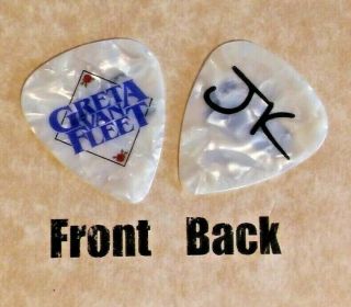 Greta Van Fleet Band Logo Tour Signature Guitar Pick - (q)