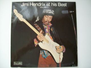 Jimi Hendrix " At His Best " Volume 2 Lp