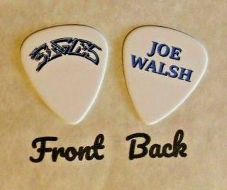 Eagles - Joe Walsh Band Logo Signature Guitar Pick - (w)