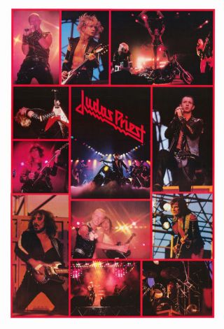Jumbo Poster: Music: Judas Priest - Collage P30 - 40 Aa - M