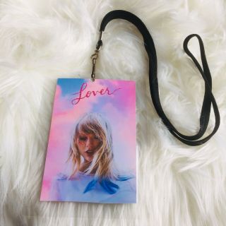 Taylor Swift Lanyard - Double Sided ‘lover’ Album Photos A6 Size