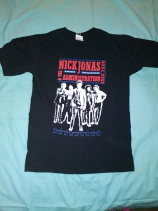 Nick Jonas " Tour 2010 " Tee [ L Small ]
