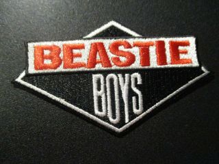 Beastie Boys Embroidered Iron - On Patch Classic License To Ill Diamond Logo