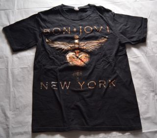 2011 Bon Jovi York Madison Square Garden / Msg Concert T - Shirt - Size Small