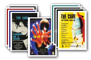 The Cure - 10 Promotional Posters - Collectable Postcard Set 2