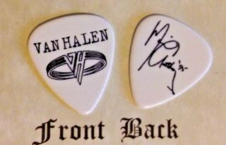 Van Halen - Michael Anthony Logo Band Signature Guitar Pick - (last Ones)