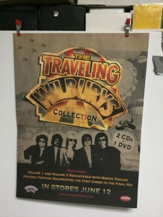 Traveling Wilburys (petty,  Drlan,  Harrison) “collection” Promo Poster