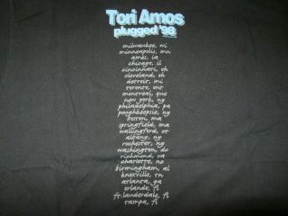 Tori Amos 1998 Tour Concert T Shirt 5