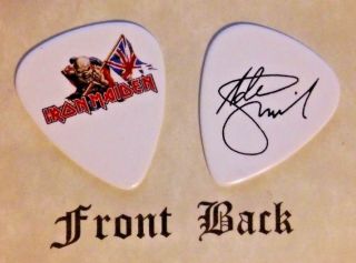 Iron Maiden Band Signature Logo Guitar Pick - Adrian Smith (q)