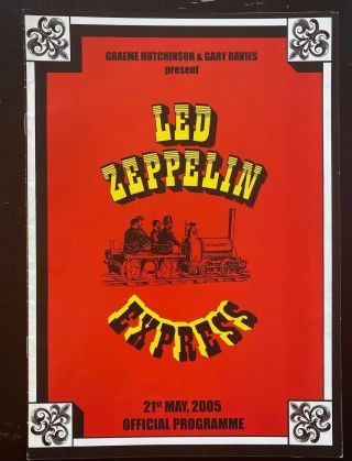 Led Zeppelin Convention Program 2005