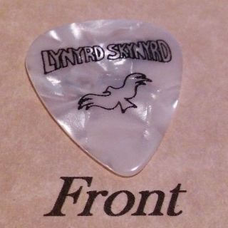 LYNYRD SKYNYRD - GARY ROSSINGTON signature band logo guitar pick - (q) 2